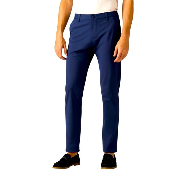 RHONE Men's Navy commuter performance pant classic made in USA size 38 - Picture 1 of 12